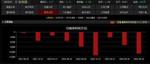 仁東控股最新跌停，小巷深處的隱藏風險與挑戰(zhàn)