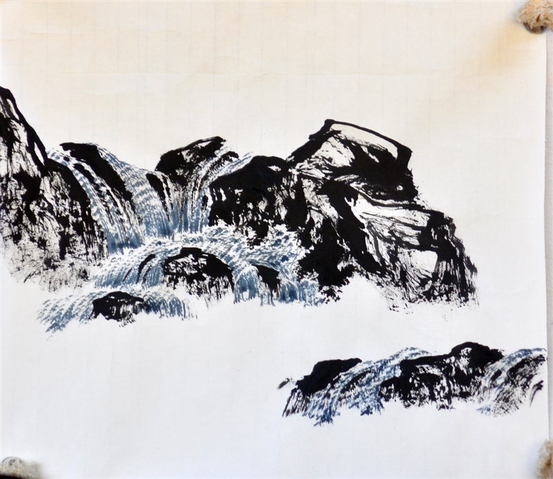 曾剛最新山水技法揭秘，小巷深處的藝術(shù)寶藏視頻